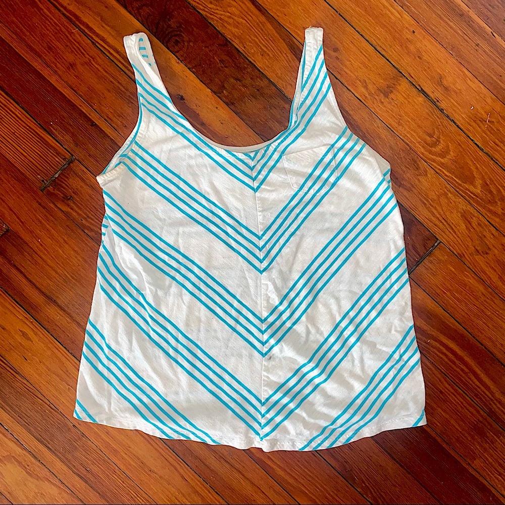 Stripe flowy shirt
